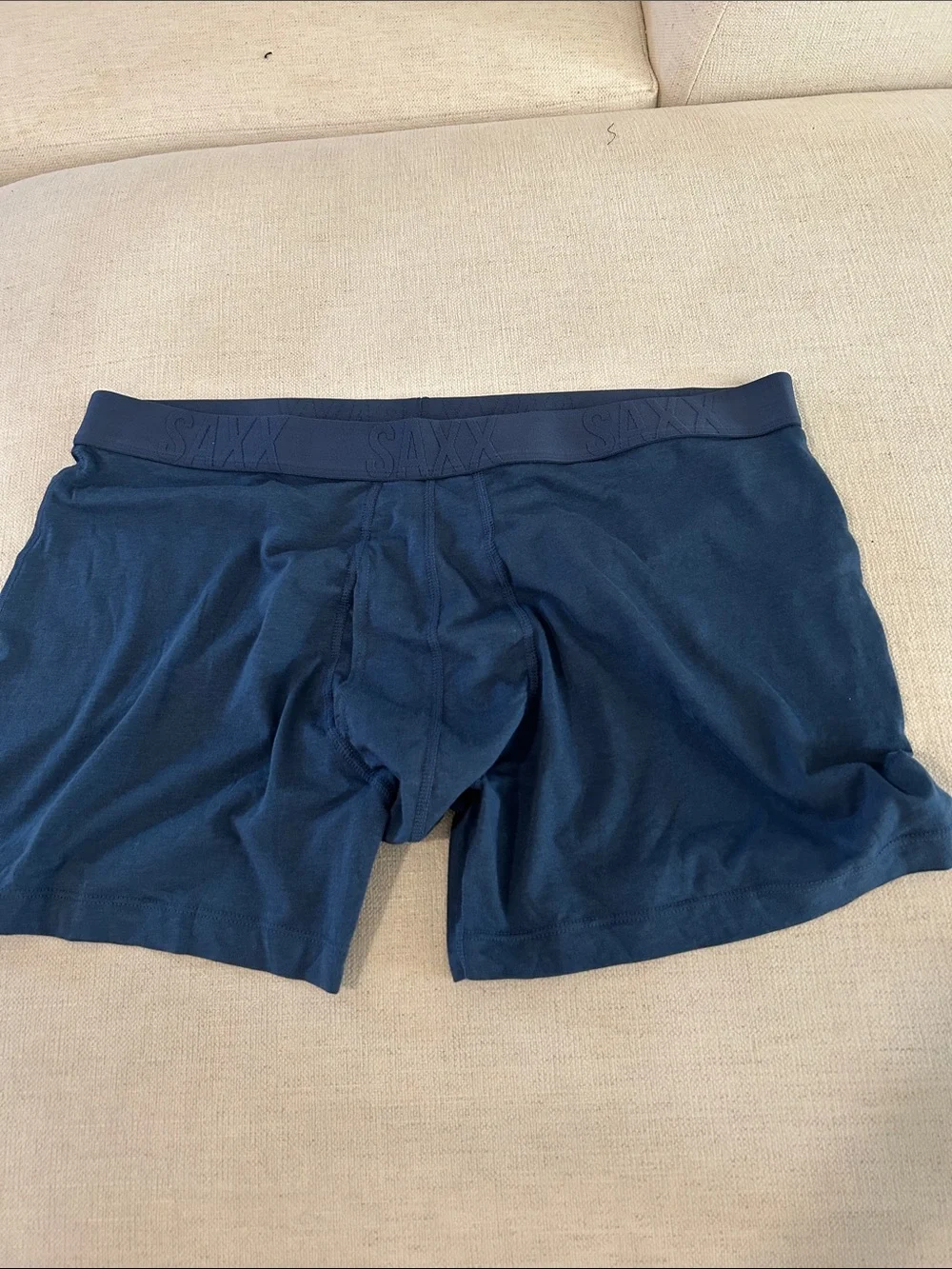 SAXX Ballpark Pouch Undercover Boxer Brief, Steel Blue, Size XXL, NWOT